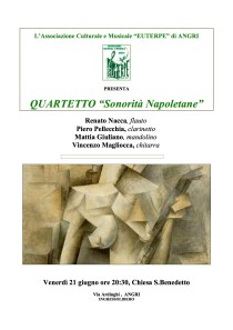 Locandina concerto 21 giugno